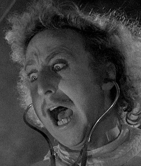 Gene Wilder as Dr Frankenstein